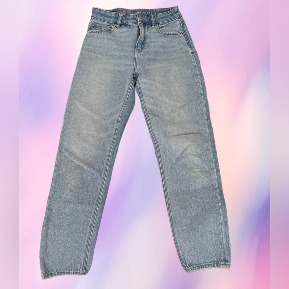 AE Strigid Mom Jeans - 2 Short